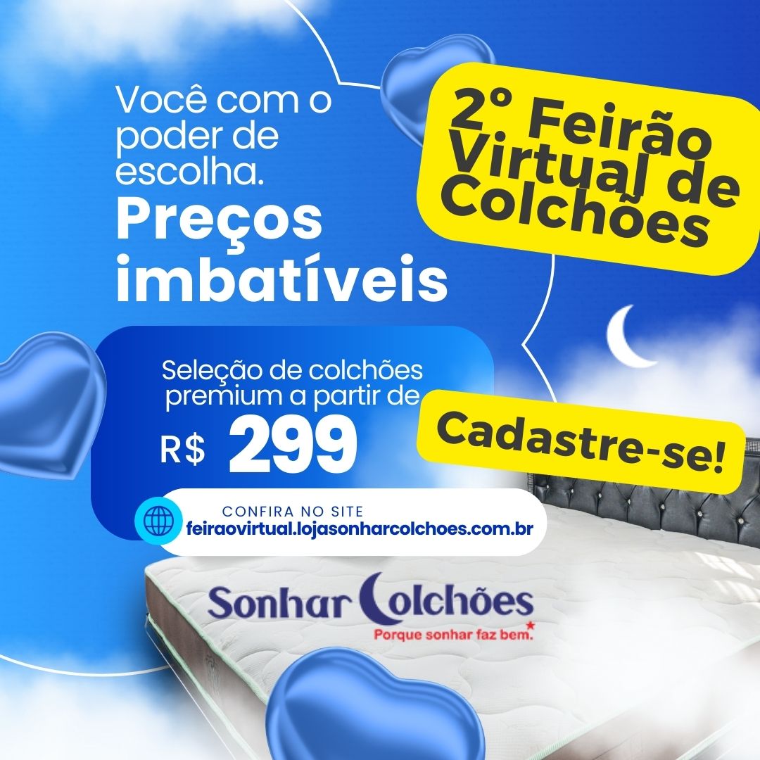 2º Feirão Virtual de Colchões